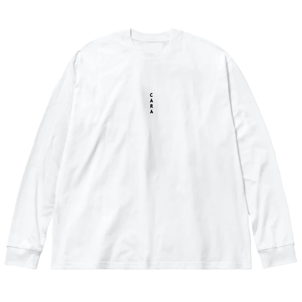 C A R Aｰカーラｰのcara logo ビッグシルエットロングスリーブTシャツ