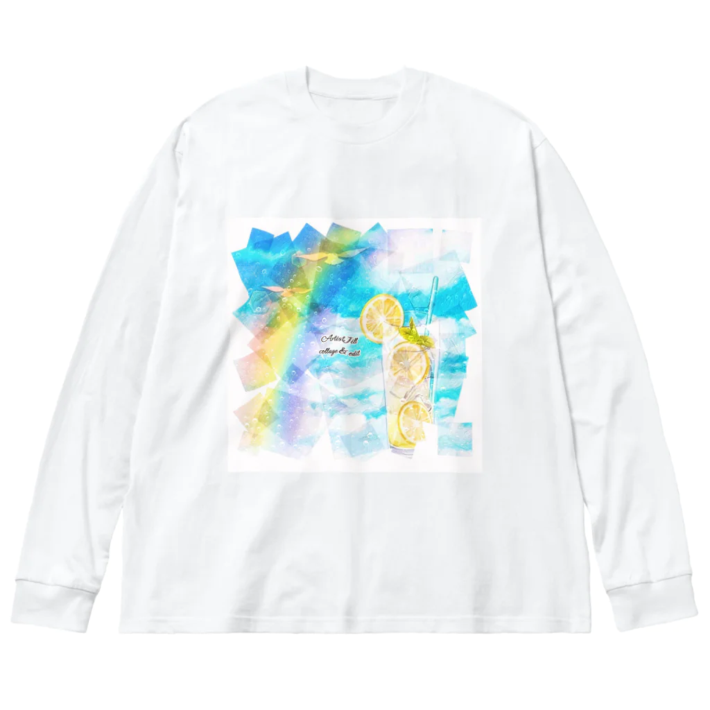 【ホラー専門店】ジルショップのシュワシュワ☆レモネード Big Long Sleeve T-Shirt