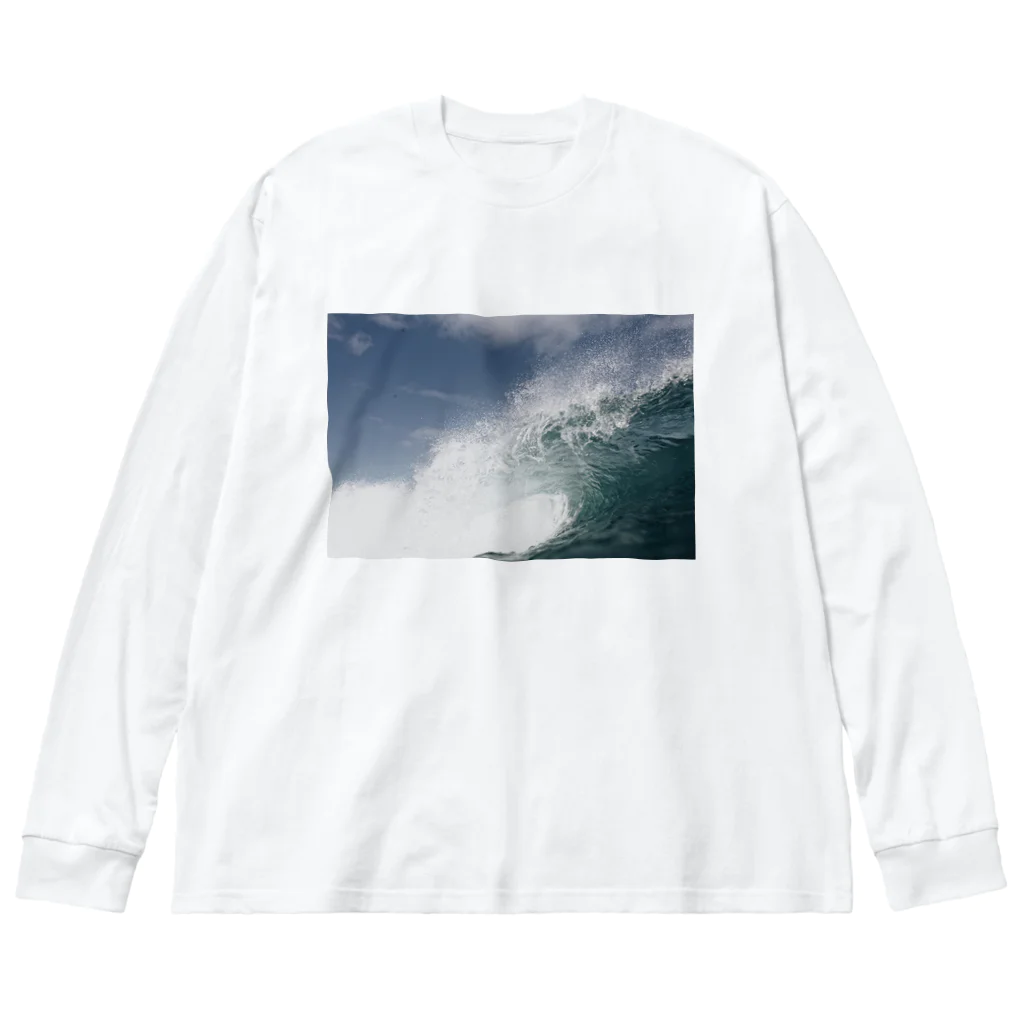 330photogalleries 公式オンラインショップの波 ビッグシルエットロングスリーブTシャツ