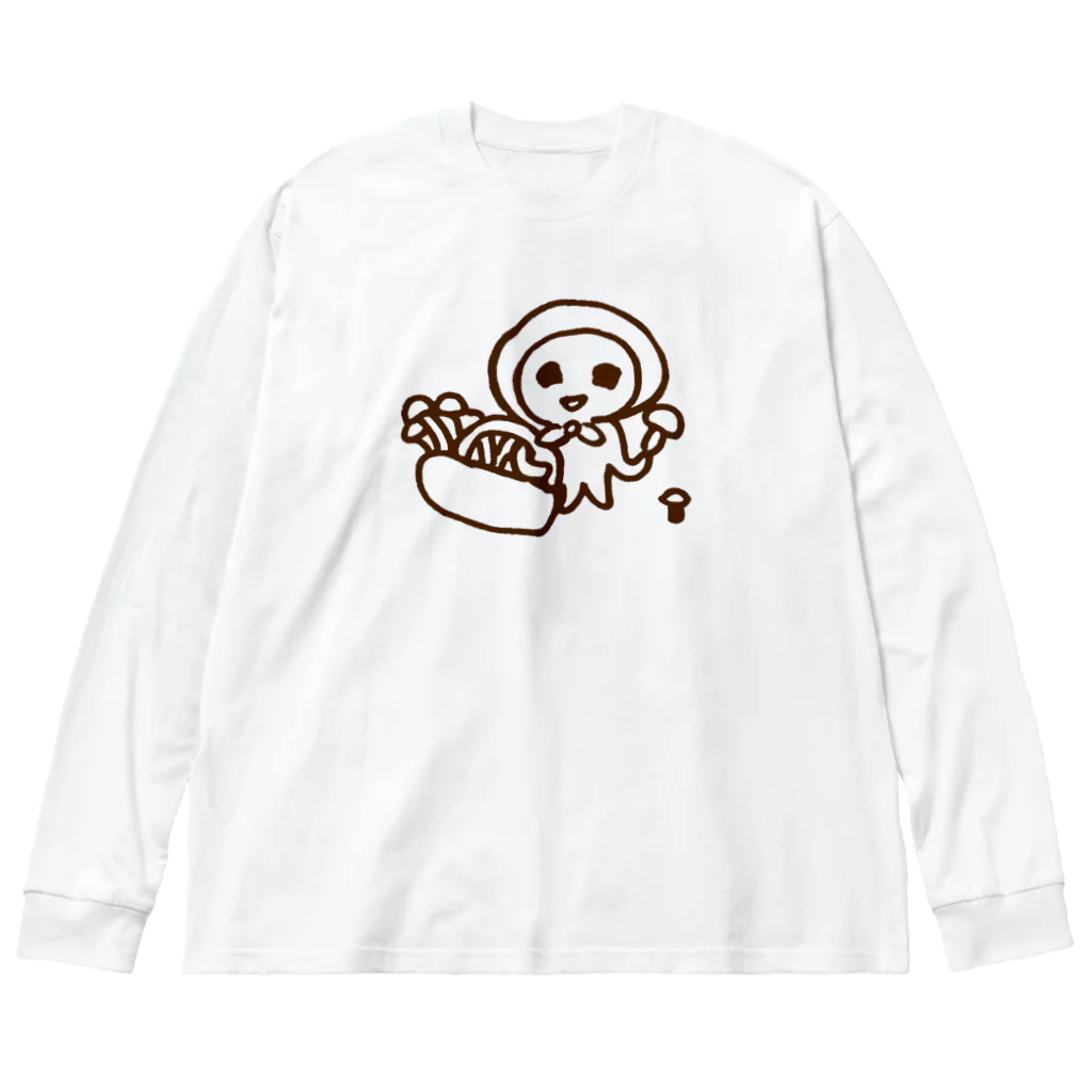 ねずみさんのブティックのきのこがり Big Long Sleeve T-Shirt