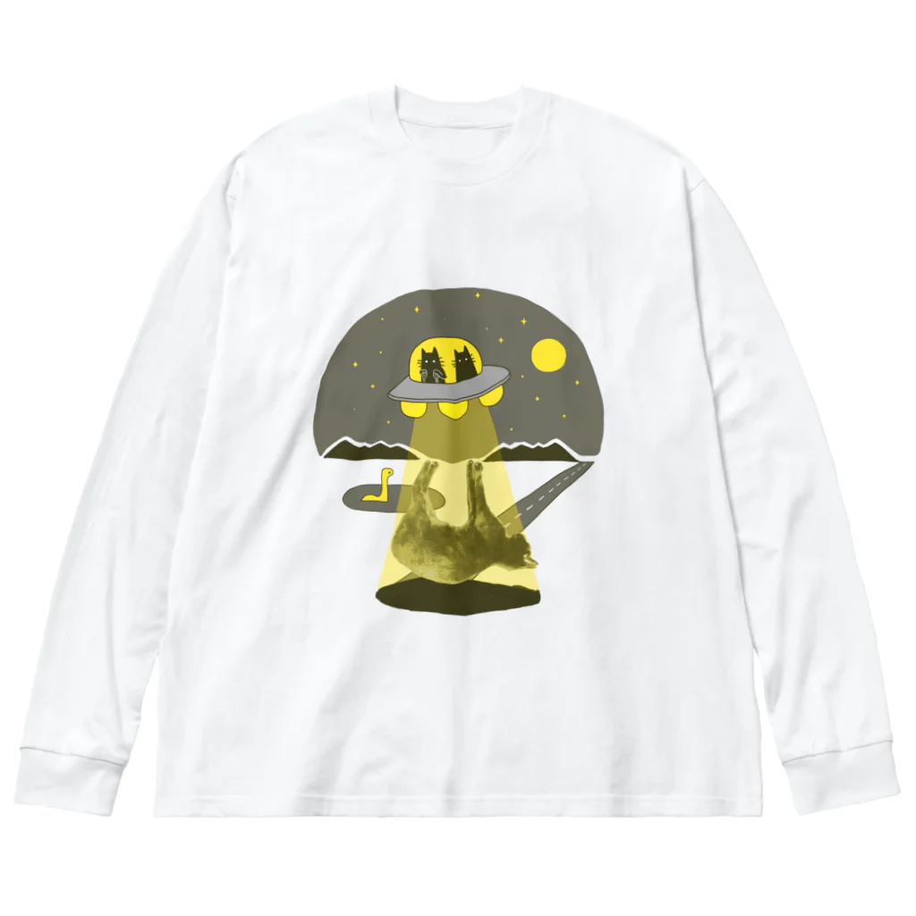 ムクのABDUCTION NOW ビッグシルエットロングスリーブTシャツ