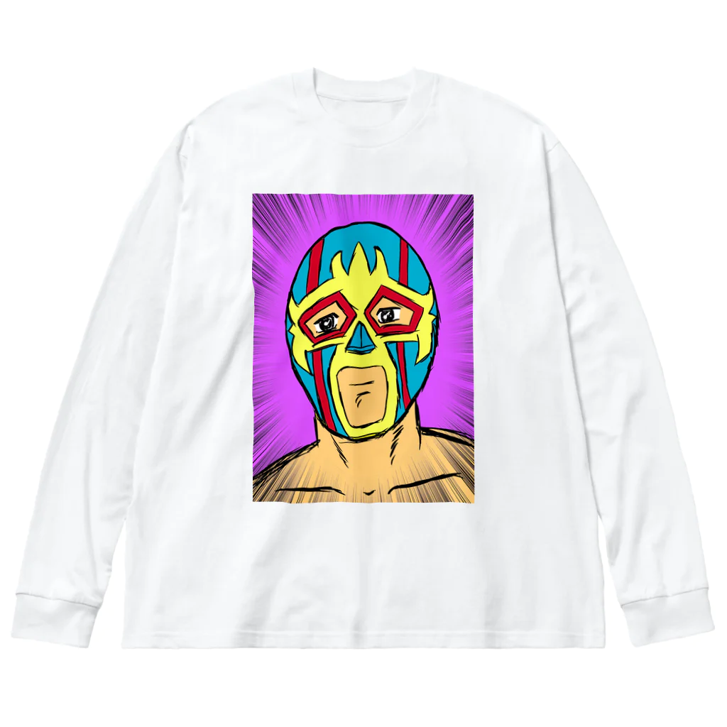 もも3つのエル・アディオス Big Long Sleeve T-Shirt