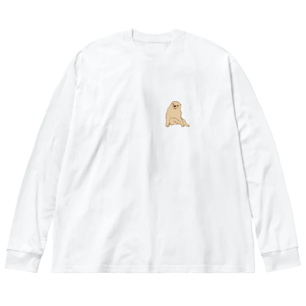 puikkoの長沢芦雪　子犬（ワンポイント） Big Long Sleeve T-Shirt