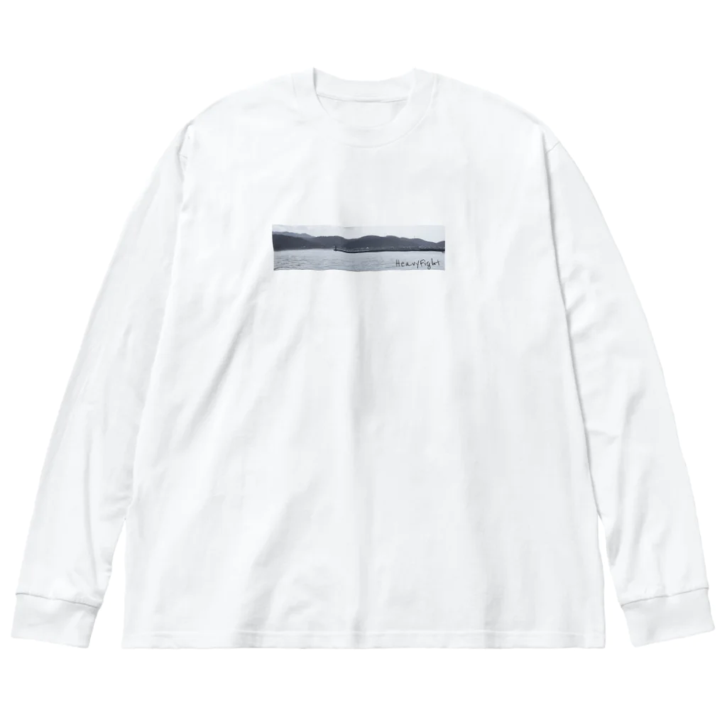 HFのHF 大波止 フォトプリント Big Long Sleeve T-Shirt