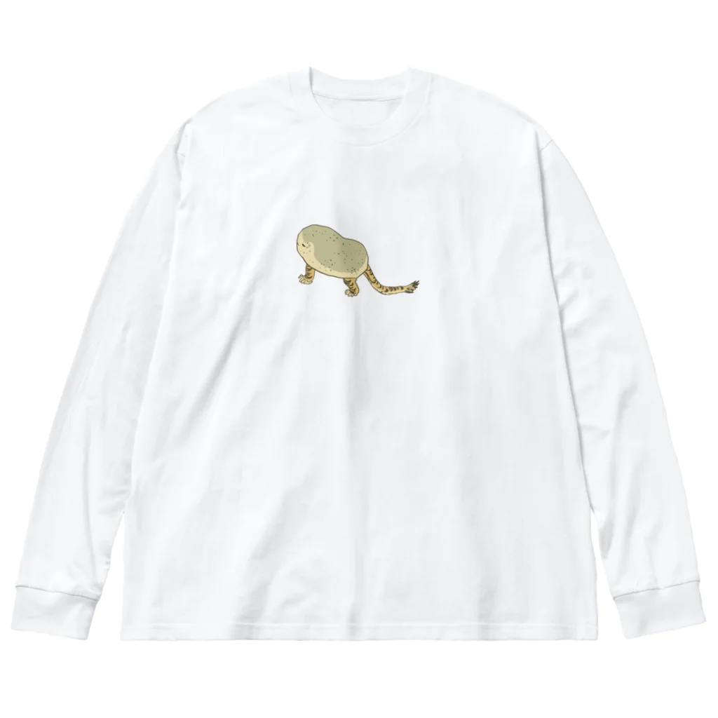 puikkoの虎子石 Big Long Sleeve T-Shirt