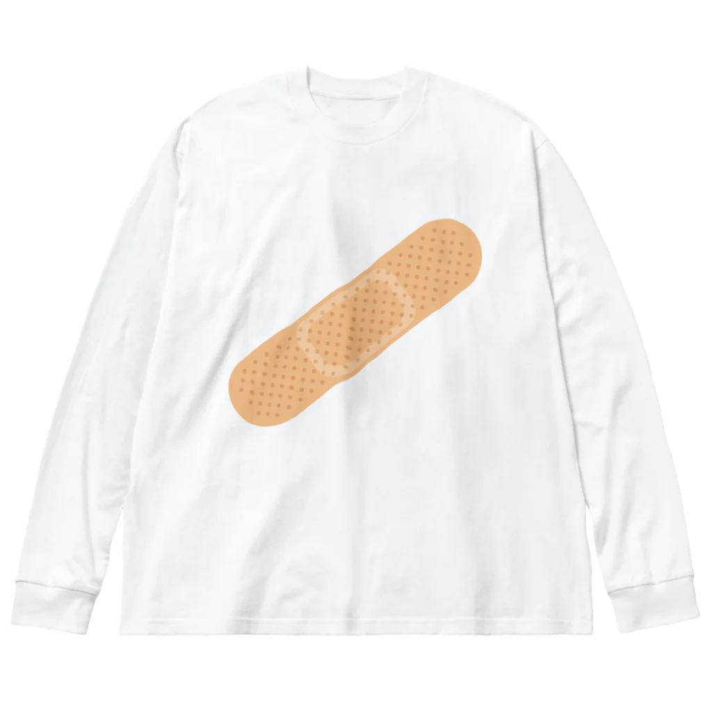 kimchinの絆創膏 ビッグシルエットロングスリーブTシャツ