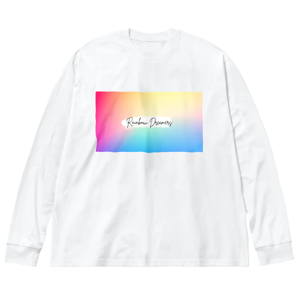 yumi81japanのRainbowDreamers ビッグシルエットロングスリーブTシャツ