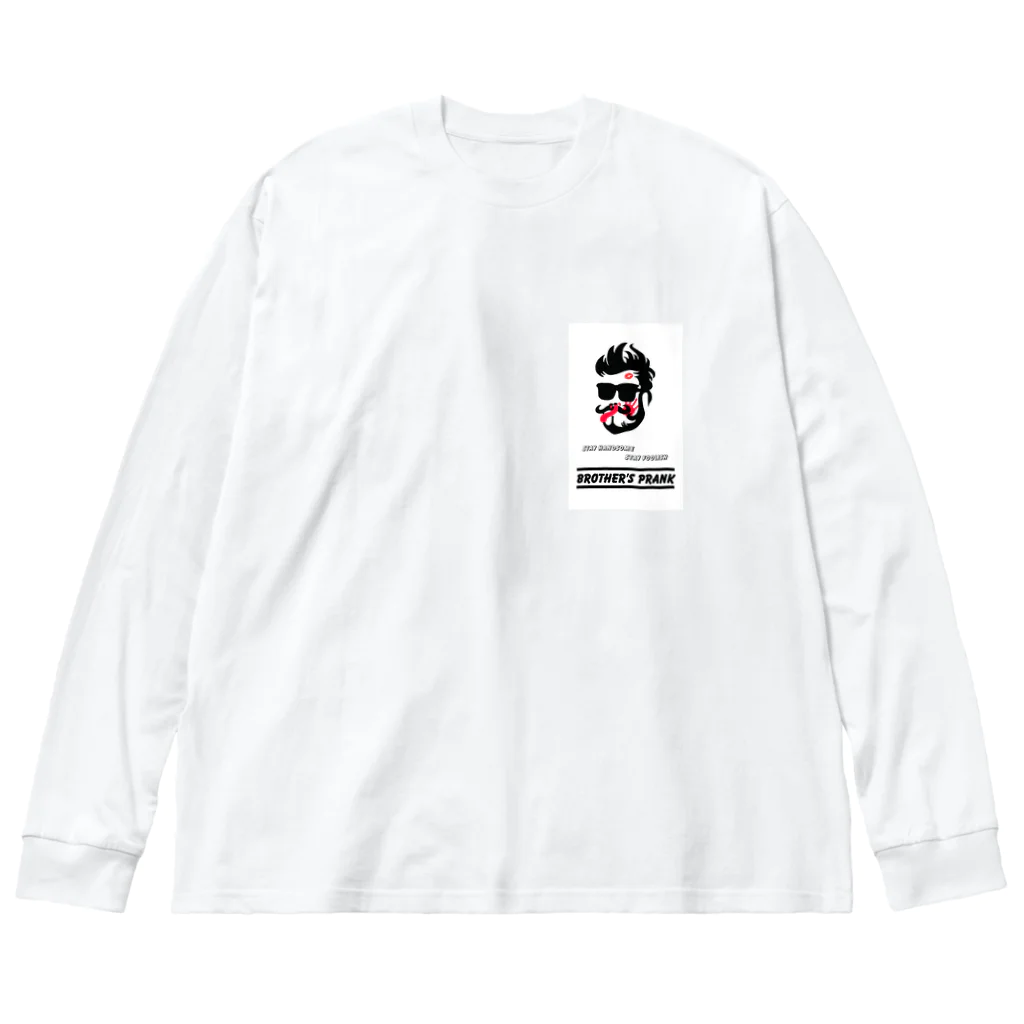 月詩のLOGO Big Long Sleeve T-Shirt