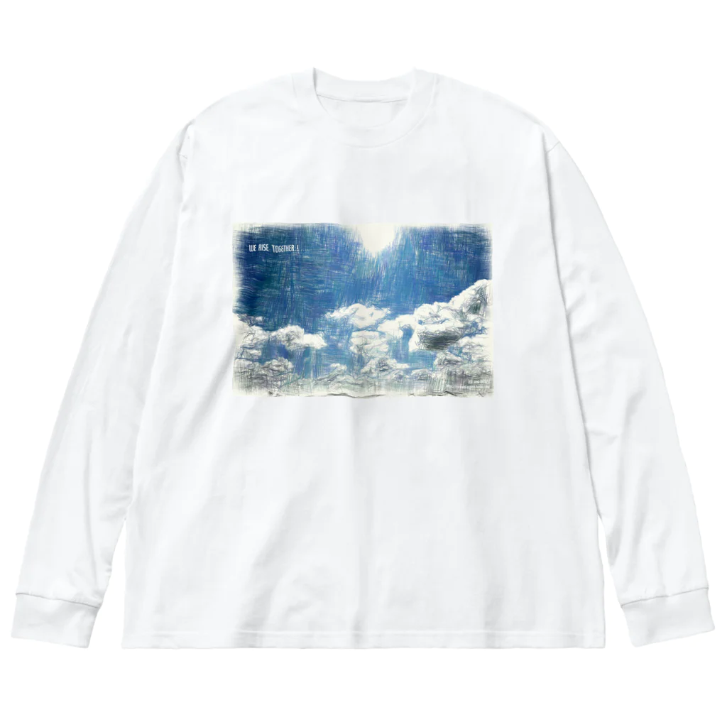 Shop GHPのWE RISE TOGETHER（その２） Big Long Sleeve T-Shirt