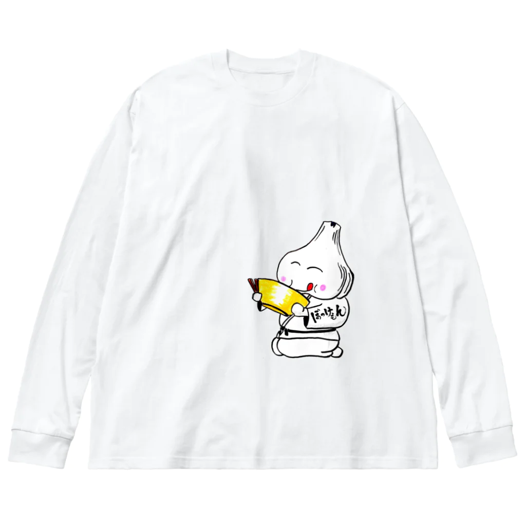 ぼっけもん　狛江のぼっけちゃん ビッグシルエットロングスリーブTシャツ