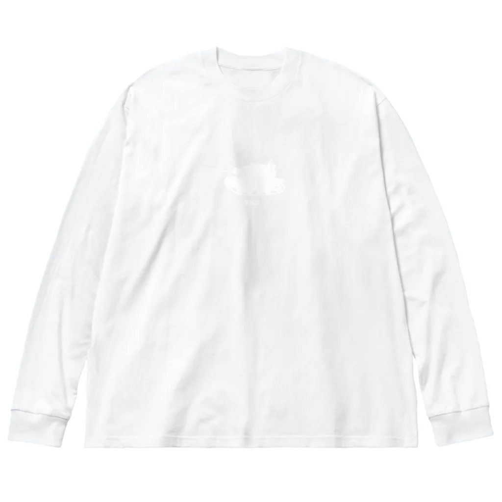 puikkoのTKS（白） Big Long Sleeve T-Shirt