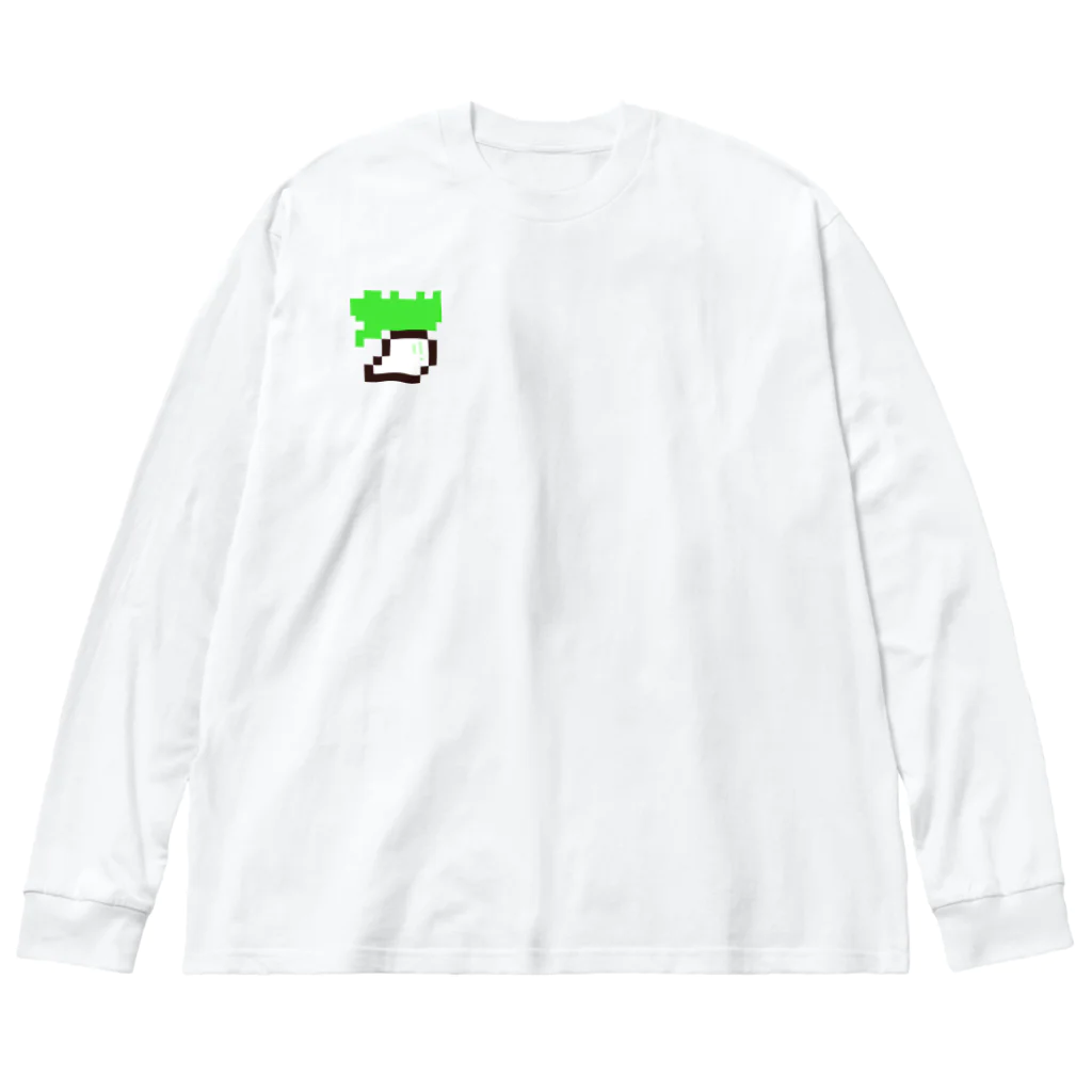 Seeds of happinessのラッキー大根#12 Big Long Sleeve T-Shirt