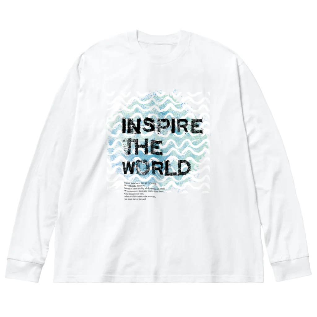 Been KamakuraのINSPIRE THE WORLD ビッグシルエットロングスリーブTシャツ