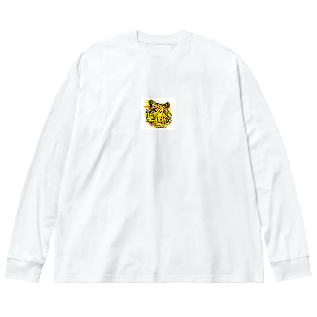 yaaaasi0721のGOIのトラ Big Long Sleeve T-Shirt