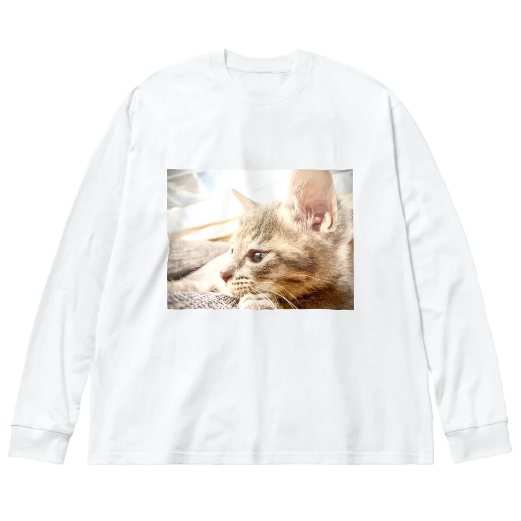 city_catのcatTシャツ Big Long Sleeve T-Shirt