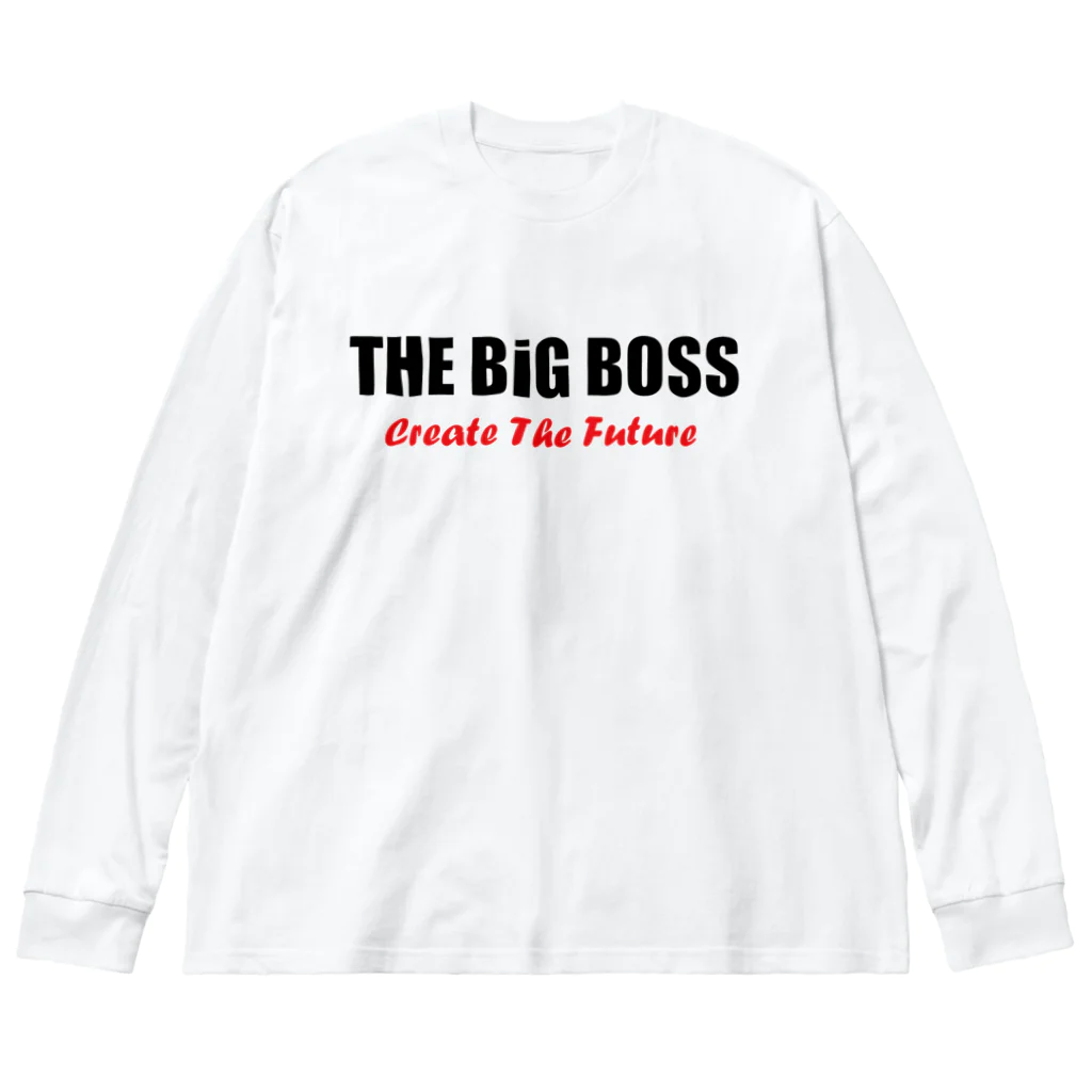 ゴロニャーのダサT屋さんのThe Big Boss グッズ ビッグシルエットロングスリーブTシャツ