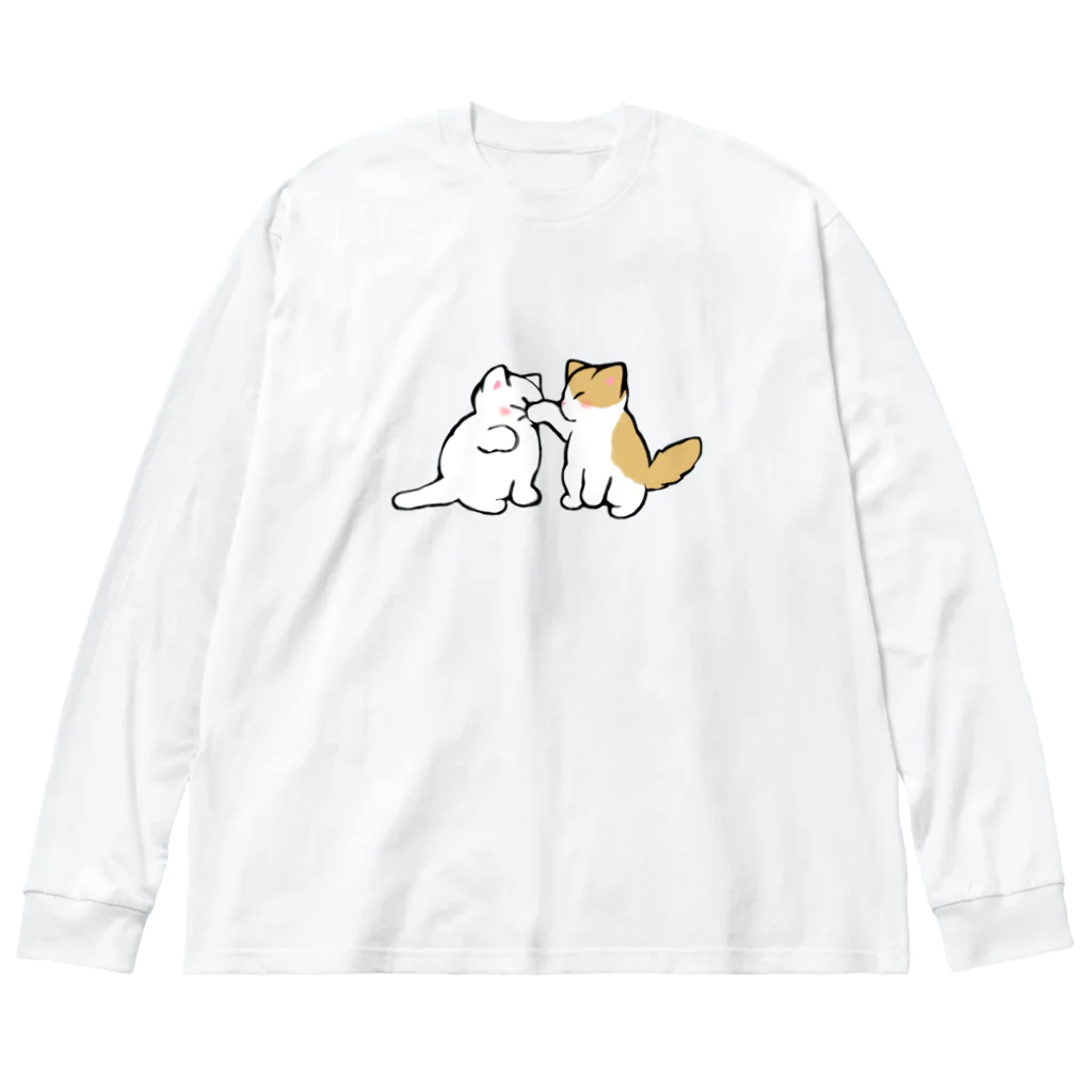 ふわにゃんshopの先手必勝 Big Long Sleeve T-Shirt