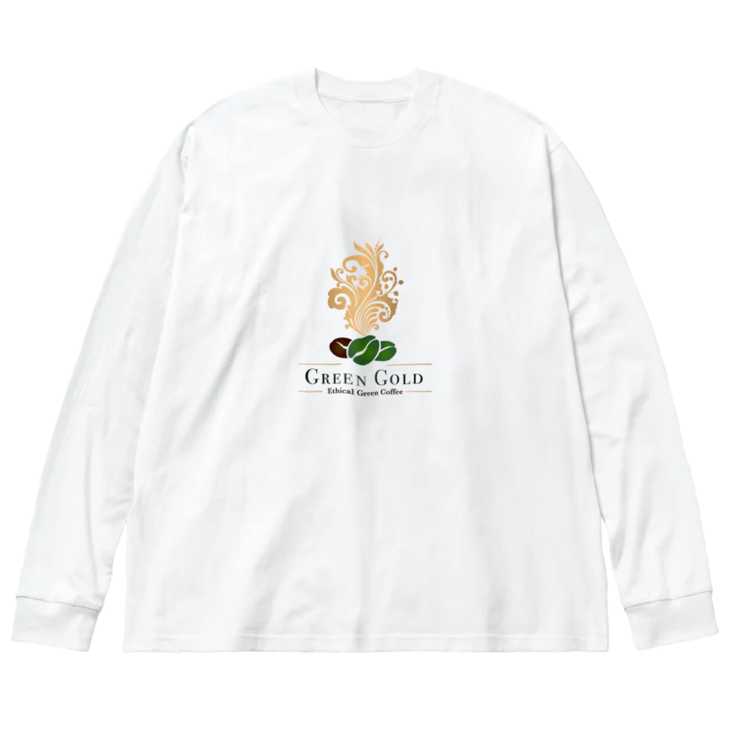 グリーンコーヒー『GREEN GOLD』のグリーンゴールド ビッグシルエットロングスリーブTシャツ