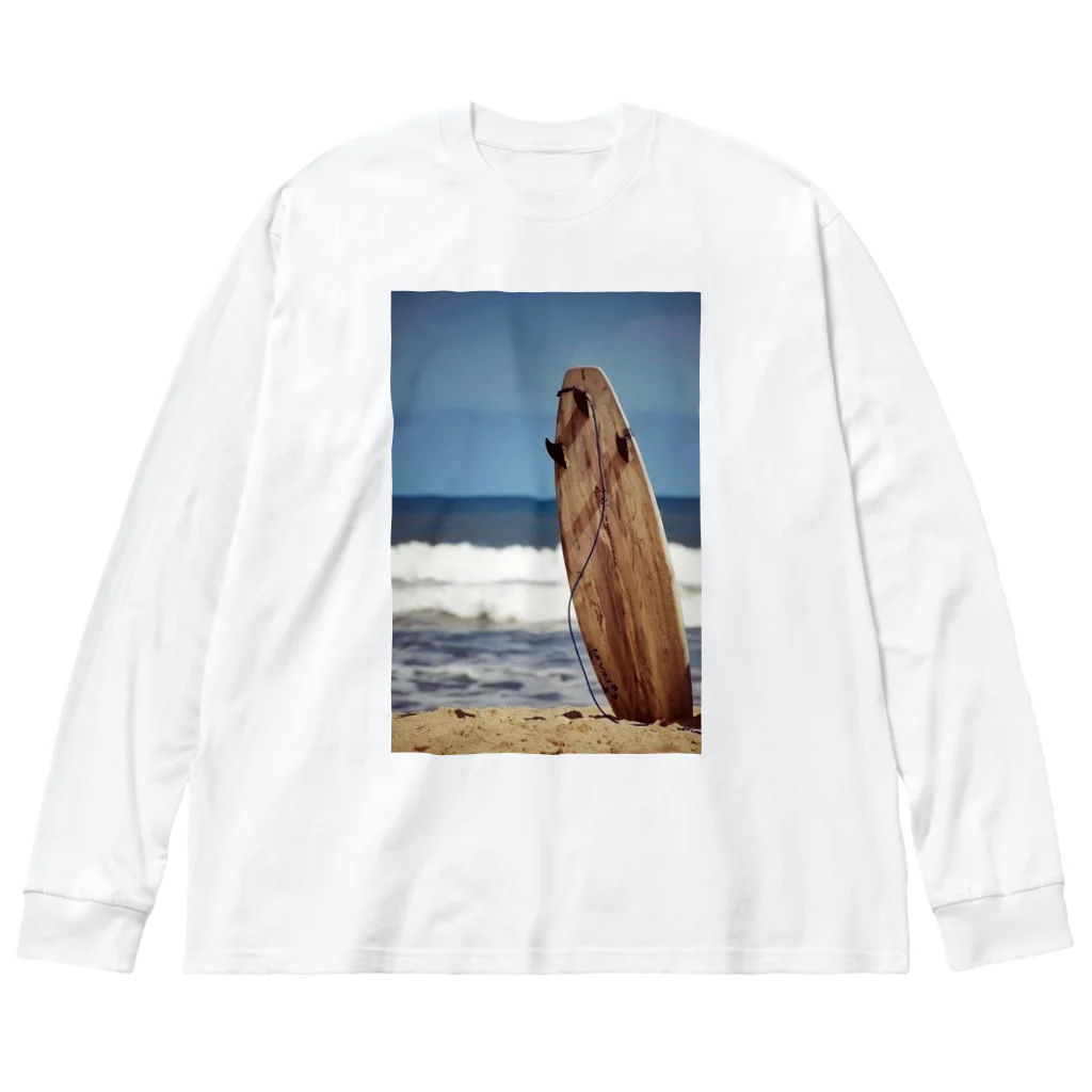 SUKERの#波乗りバカ Big Long Sleeve T-Shirt