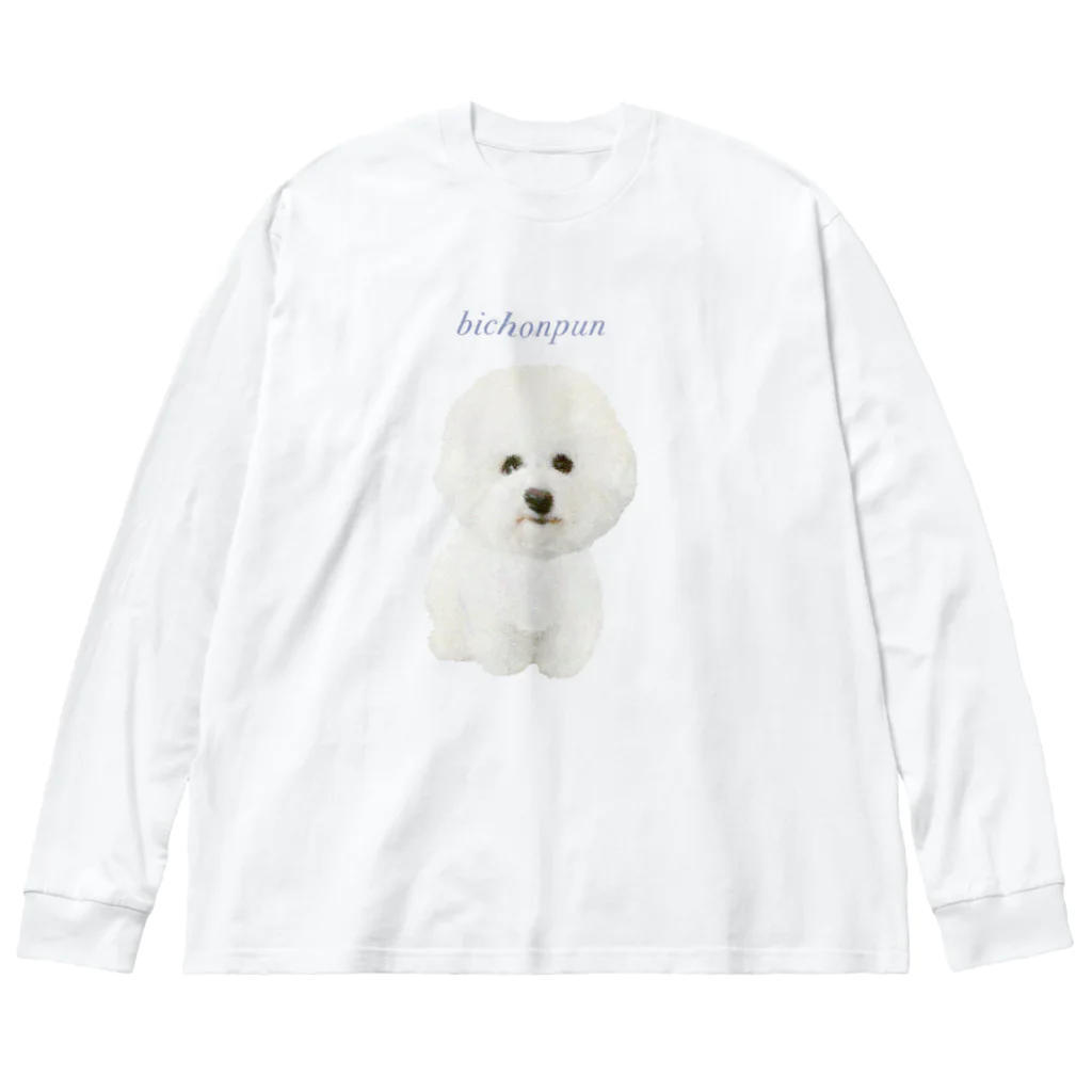 プンのお惣菜のじいちゃんが着てた犬服 ビッグシルエットロングスリーブTシャツ