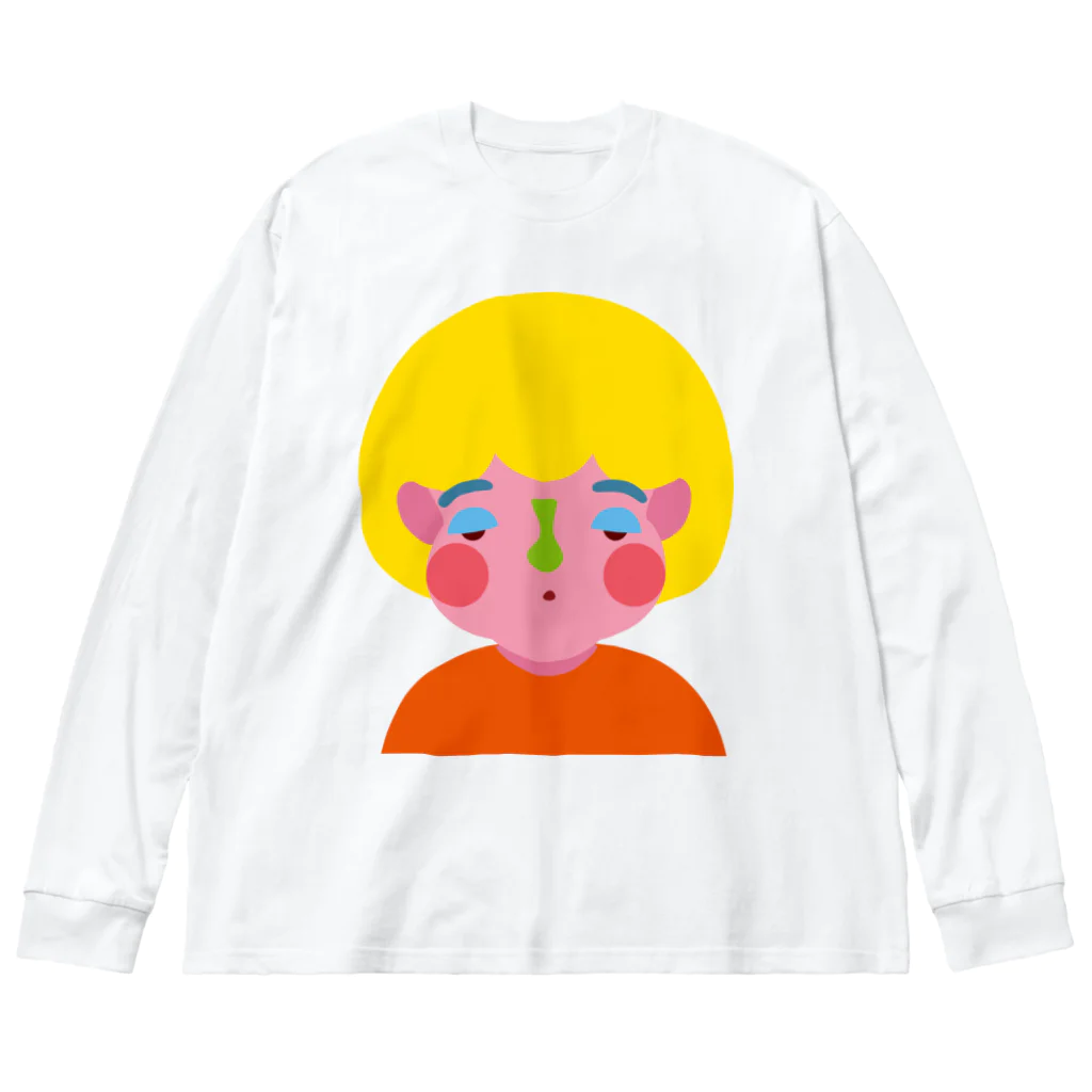 Hinaのぼけっとガール Big Long Sleeve T-Shirt