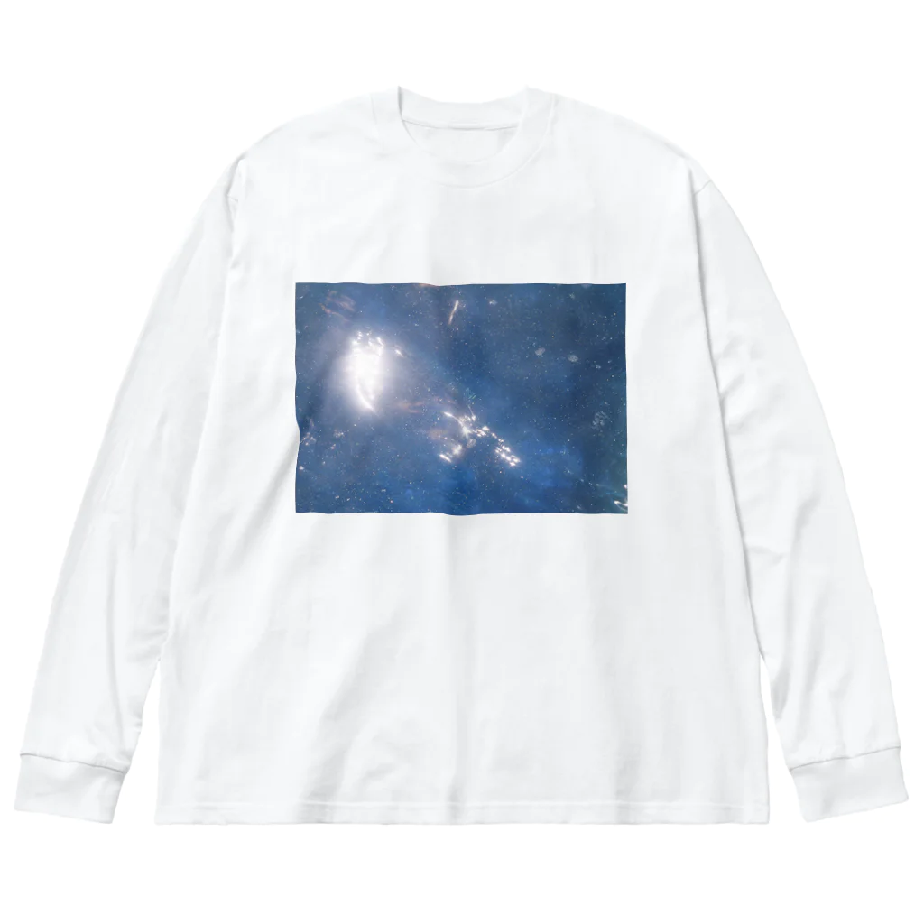 ビタミンDの宇宙が見えた ビッグシルエットロングスリーブTシャツ
