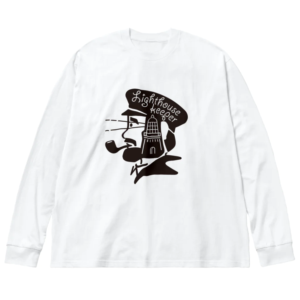 SESTA SHOPの灯台守 Big Long Sleeve T-Shirt