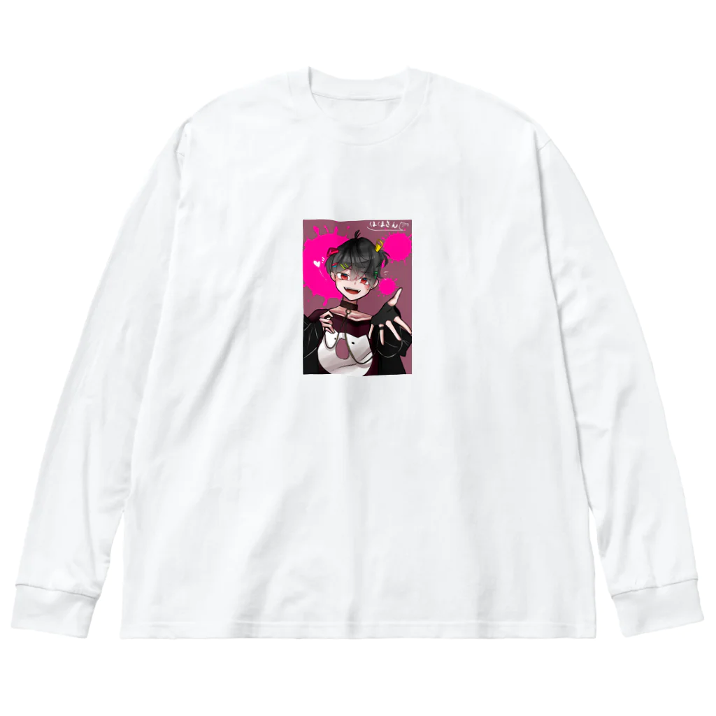 KumaKumaのkumakuma  樹鬼 Big Long Sleeve T-Shirt