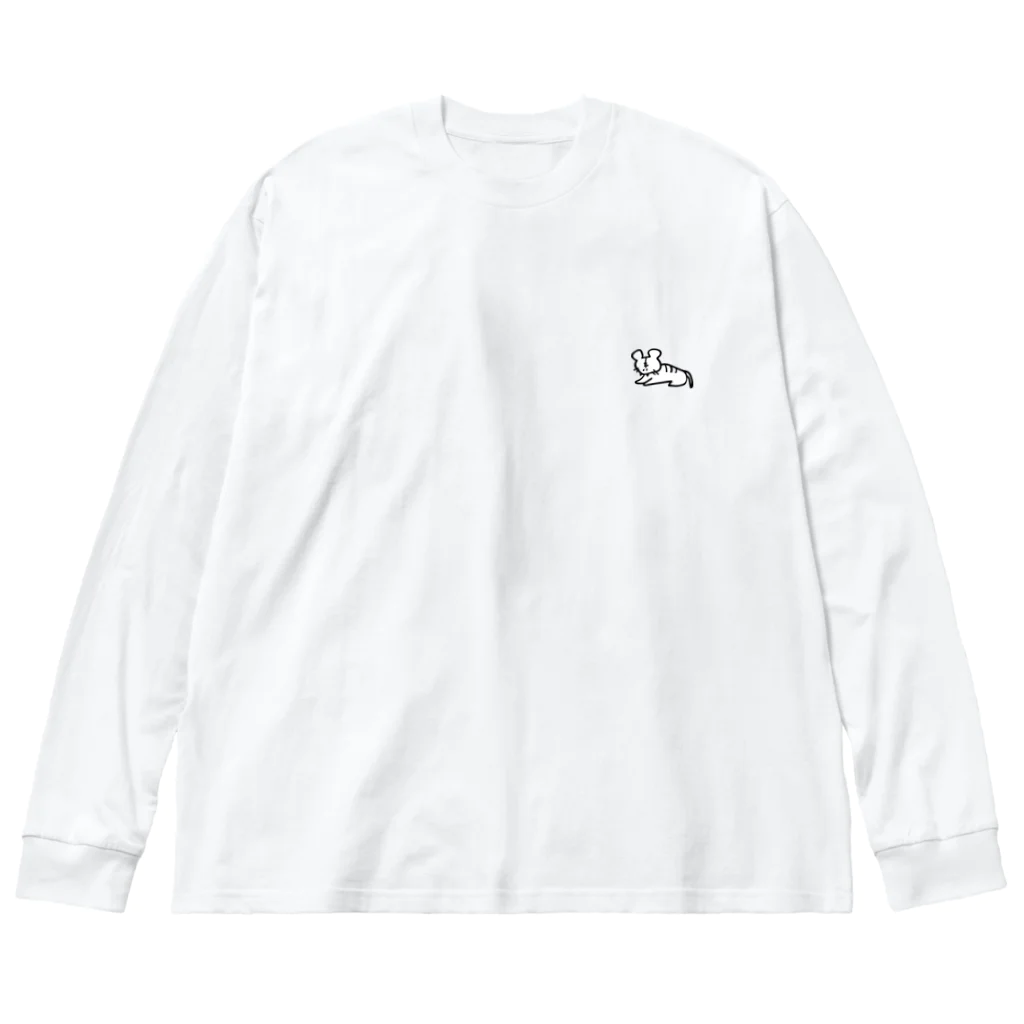 kozukuzukzのとら（ひかえめ） Big Long Sleeve T-Shirt