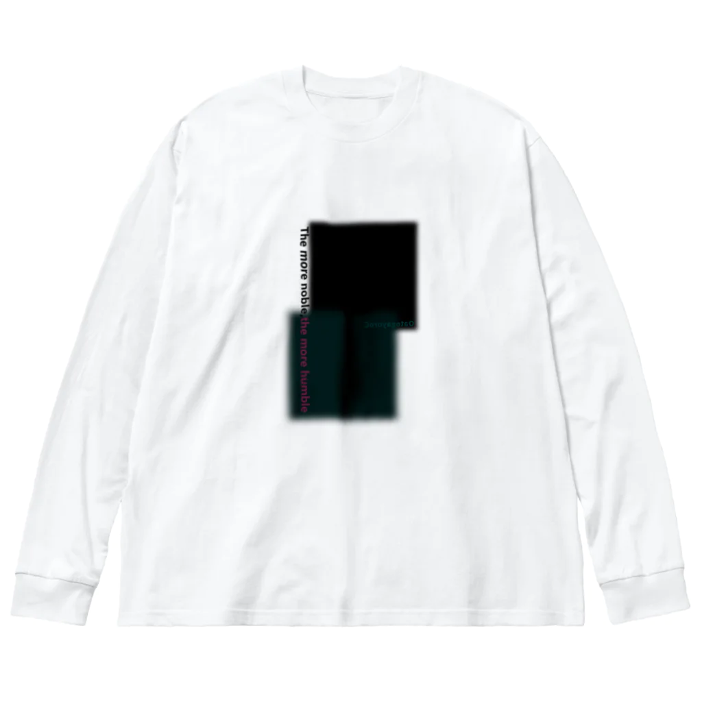 OatogayoroCのsquare2 ビッグシルエットロングスリーブTシャツ