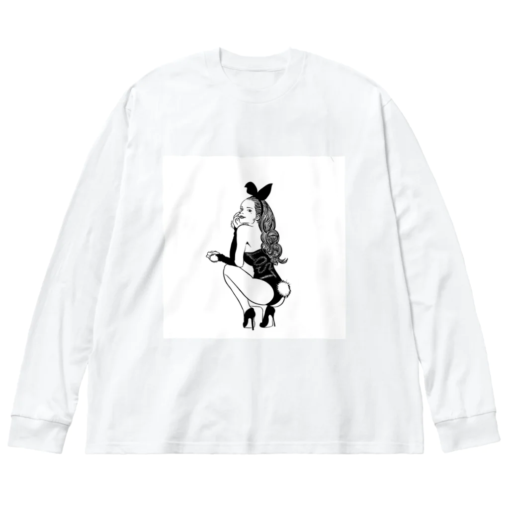 spice81のBunny hunny ビッグシルエットロングスリーブTシャツ