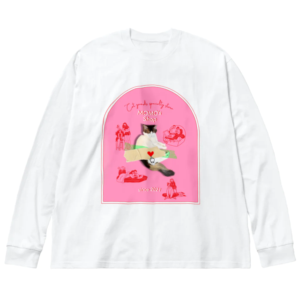 𝙈𝙊𝙈𝙊'𝙨 𝙎𝙝𝙤𝙥のMOMO's Shop@2022 ビッグシルエットロングスリーブTシャツ