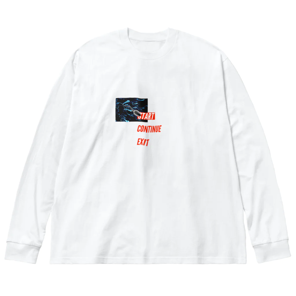 SEVEN7のnew game Big Long Sleeve T-Shirt