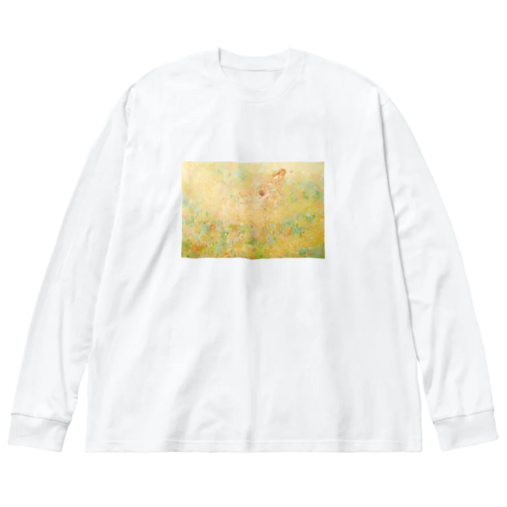 いちのせかぶとgoodsの素敵だろうな Big Long Sleeve T-Shirt