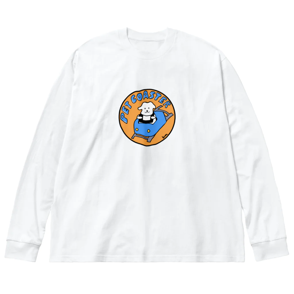 くるまのPET COASTER Big Long Sleeve T-Shirt