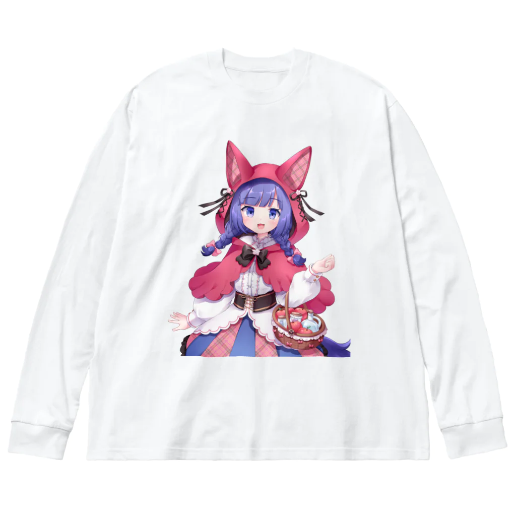 しずくのしずくちゃん 赤ずきんver. ビッグシルエットロングスリーブTシャツ