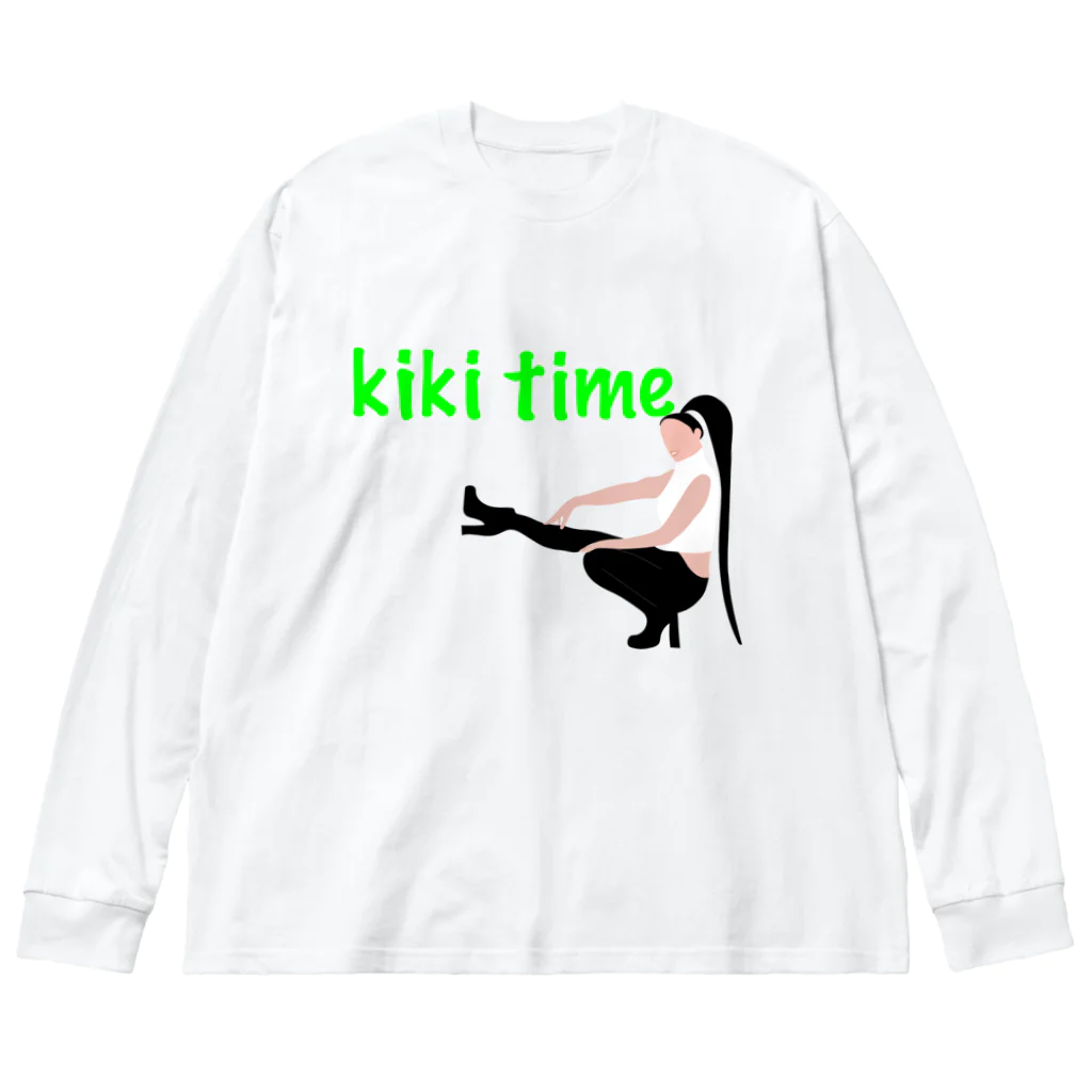 RainbowTokyoのkiki time ビッグシルエットロングスリーブTシャツ