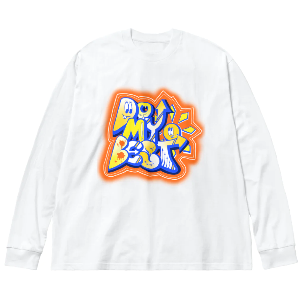 チャミ助のDO MY BEST ビッグシルエットロングスリーブTシャツ