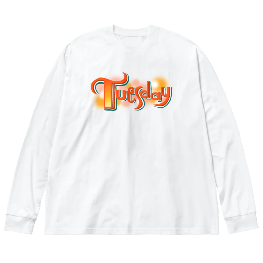 チャミ助のTUESDAY Big Long Sleeve T-Shirt