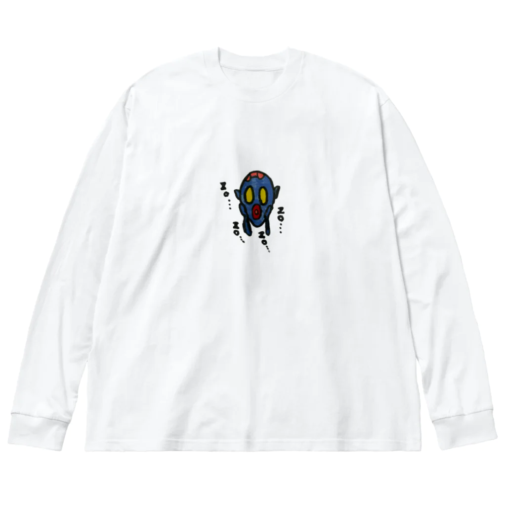 Hisa Desigh Storeのzozozoくん Big Long Sleeve T-Shirt