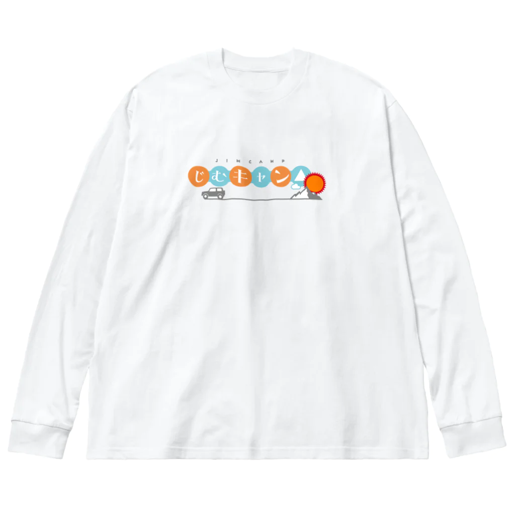 K′z SHOPのじむキャン△_2 Big Long Sleeve T-Shirt