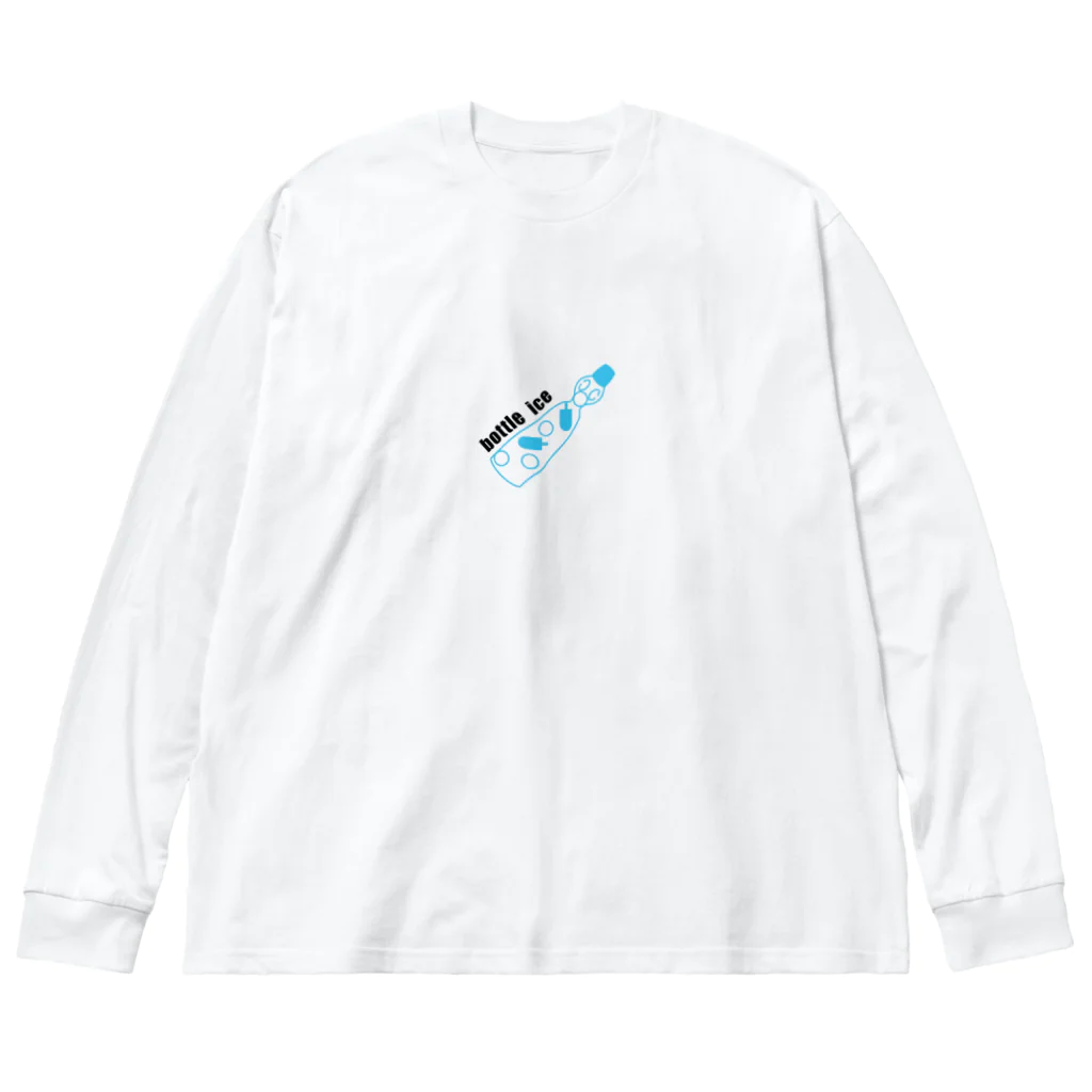 a_shoheiのbottle ice ビッグシルエットロングスリーブTシャツ