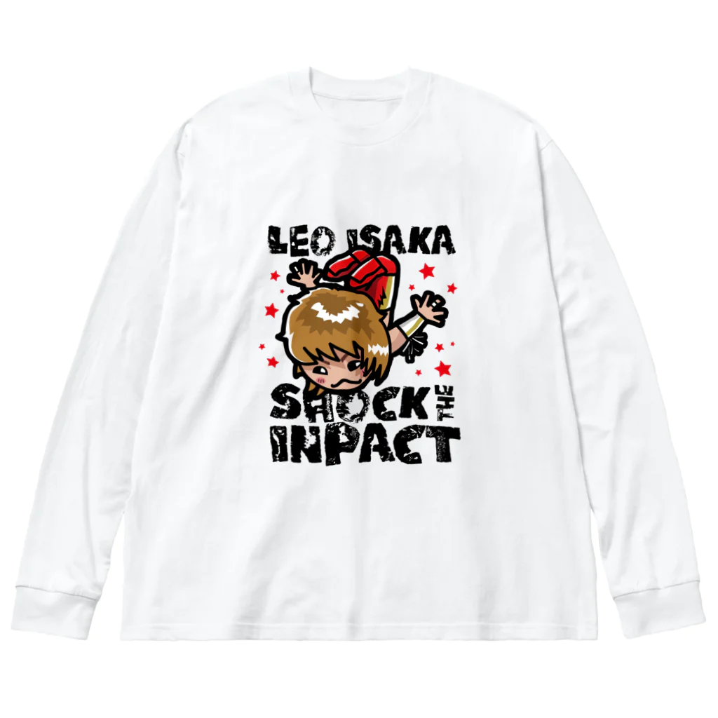 井坂レオ/Leoisakaの井坂レオ2022 new グッズ Big Long Sleeve T-Shirt