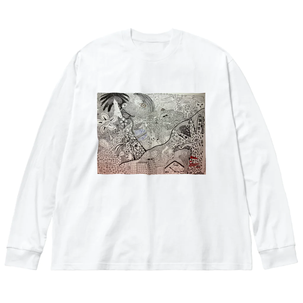 GreenLifezのFantastic Planet ビッグシルエットロングスリーブTシャツ