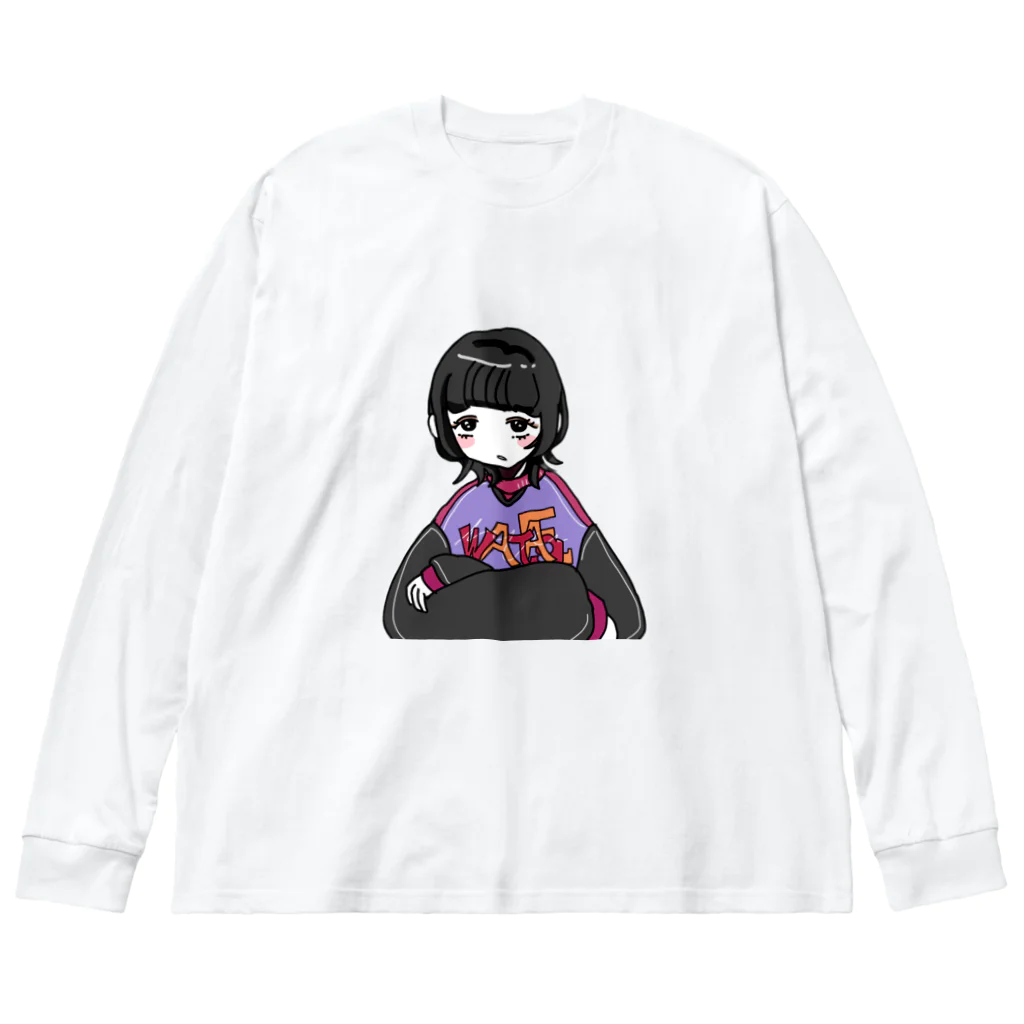 ひざの裏の店のらっぱーちゃん Big Long Sleeve T-Shirt