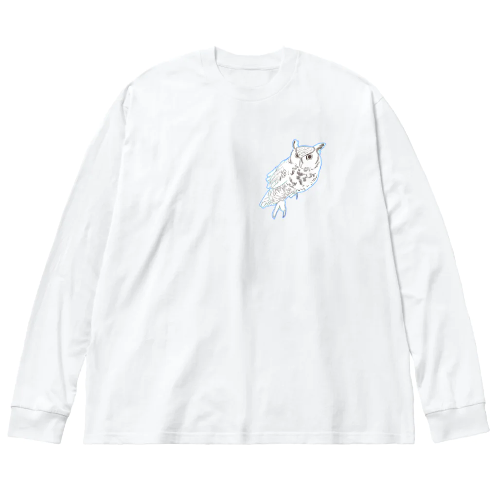 ✨Little Hope✨の福ロウ Big Long Sleeve T-Shirt