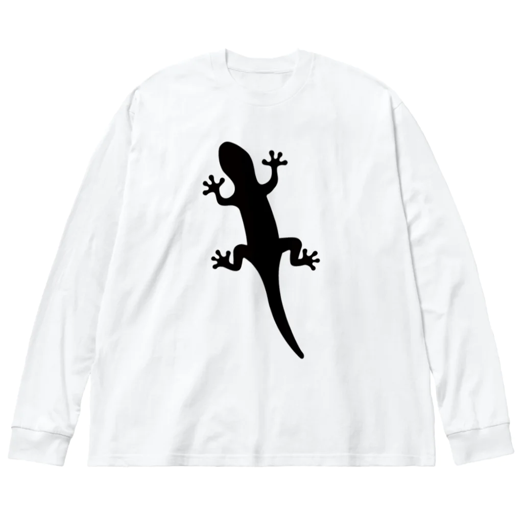 AAAstarsのヤモリ Big Long Sleeve T-Shirt