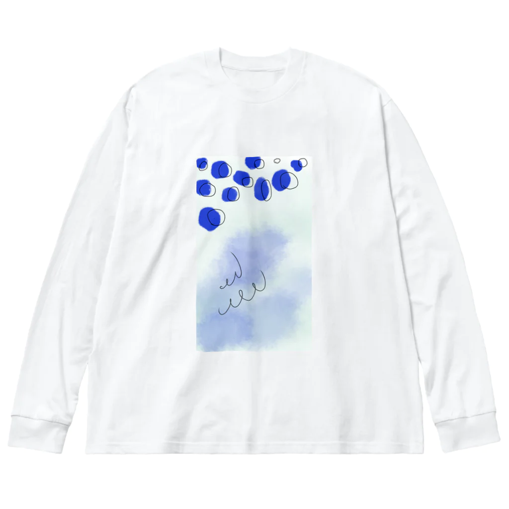 bluedropのbluewater ビッグシルエットロングスリーブTシャツ