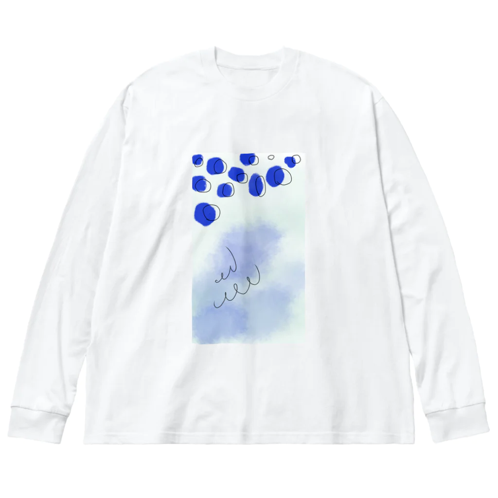 bluedropのbluewater Big Long Sleeve T-Shirt