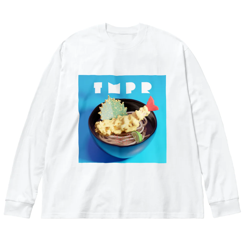 やまやのてんぷらうどん ビッグシルエットロングスリーブTシャツ